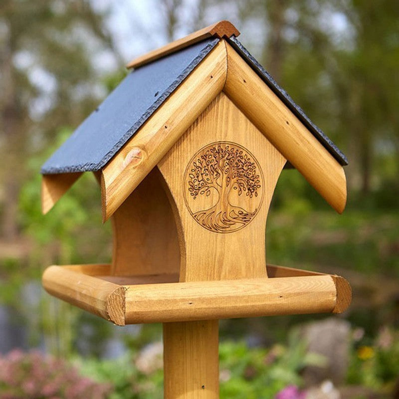 Tom Chambers Handcrafted Wooden Garden Bird Tables - Range As Stocked