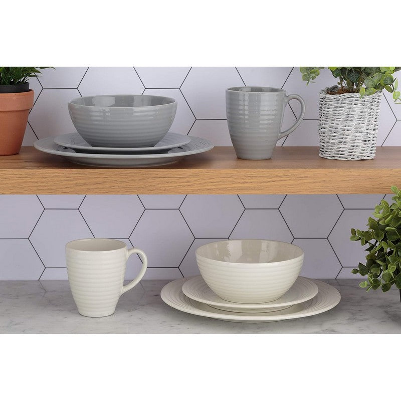 Typhoon Fine Stoneware Cereal Bowl - Cream