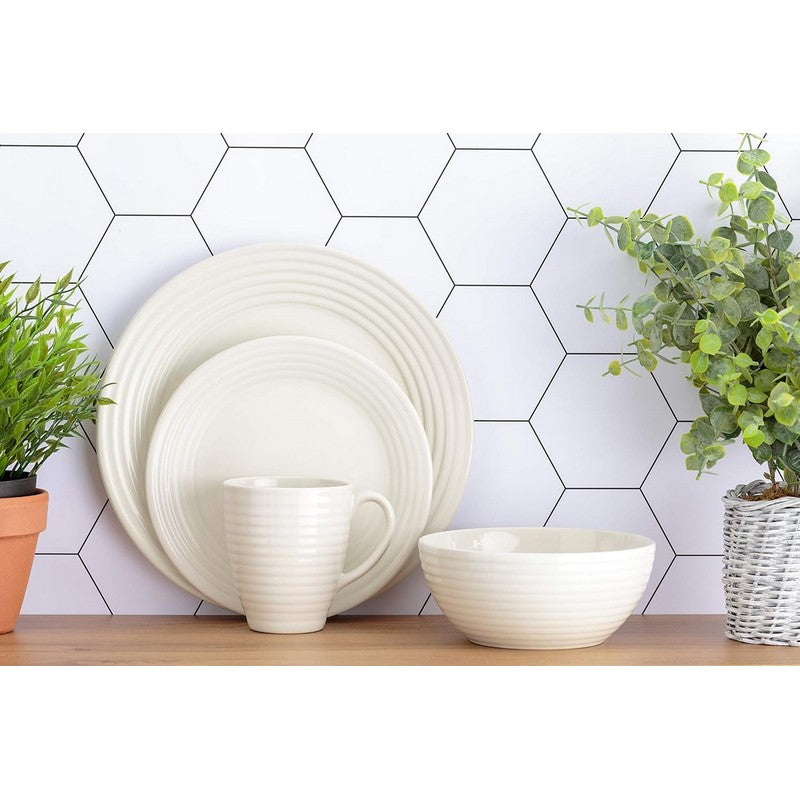 Typhoon Fine Stoneware Cereal Bowl - Cream