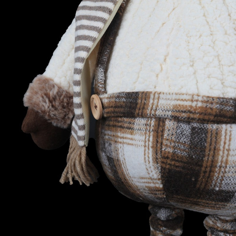 Plush Snowman With Extendable Legs 71-96cm - 2 Assorted 1 Sent