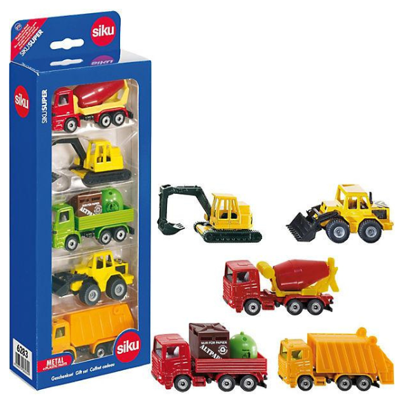 Siku Truck Gift Set 1:87 Scale - 5 Pack