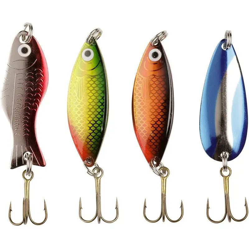 Abu Garcia Fishing Lure Kit - Trout Spoon 4 Pack - Fishing