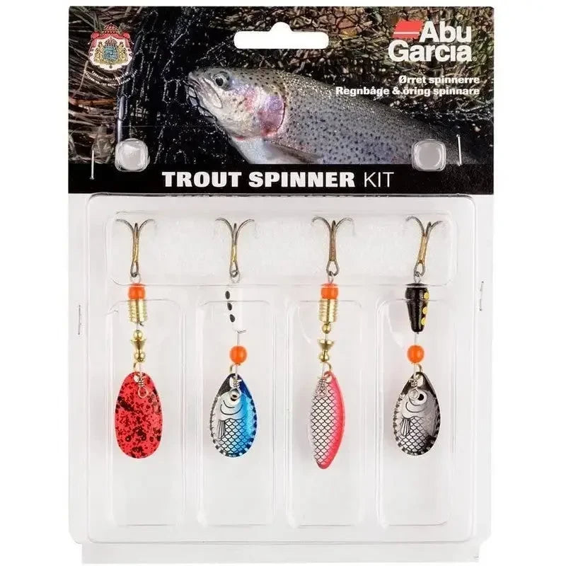 Abu Garcia Trout Spinner Kit 4 Pack - Fishing