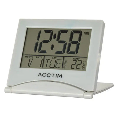Acctim Mini Flip II Travel LCD Alarm Clock - Homeware >>