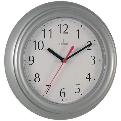 Acctim Wycombe Wall Clock - Assorted Colours - Grey -