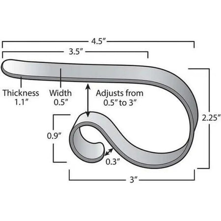 Adams Christmas Decoration Mantel Clips - 2 Pack