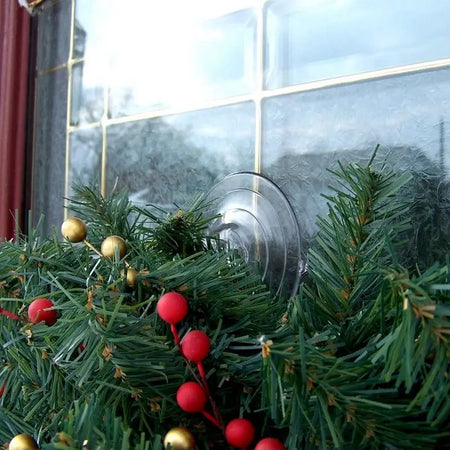 Adams Wreath Holder Heavy Duty Giant Suction Cup - Large