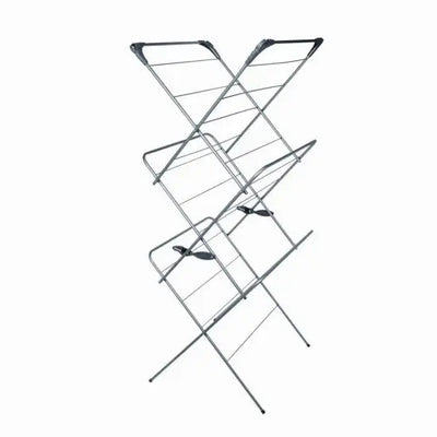 Addis 3 Tier Airer Metallic - 14M 1-2 Loads - Homeware >>
