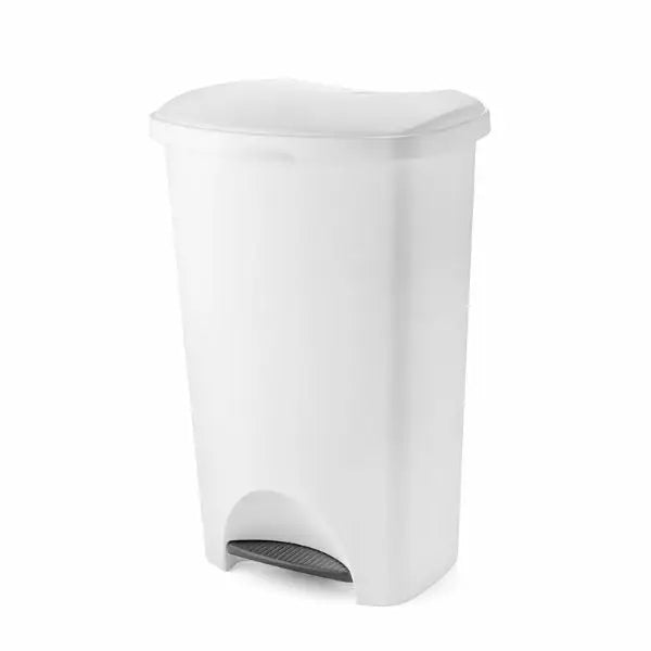 Addis 50 Litre Pedal Waste Bin - Various Colours - White -