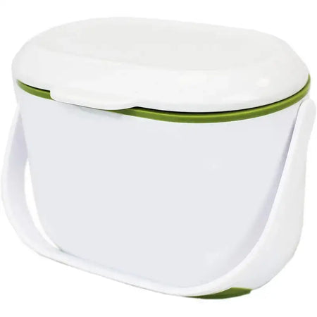 Addis Compost Caddy White - 2.5 Litre (Green Or Metallic