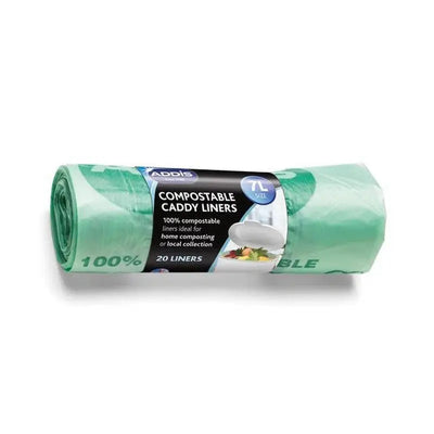 Addis Compostable Caddy Liners 20 Roll 7L - Caddy Liner