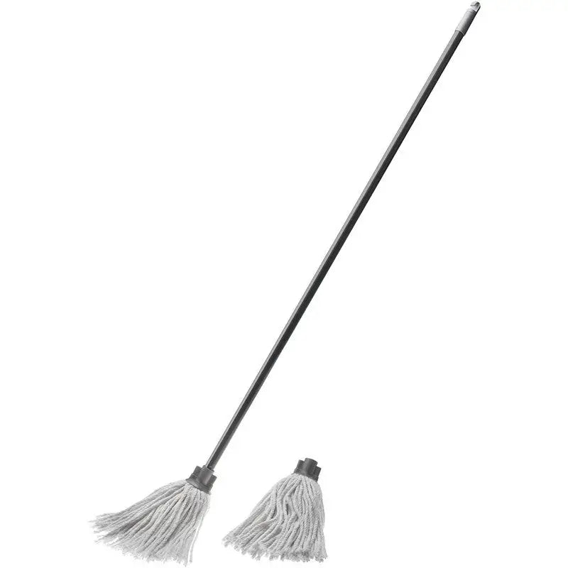 Addis Cotton Mop Metallic / Graphite With FREE Refill -