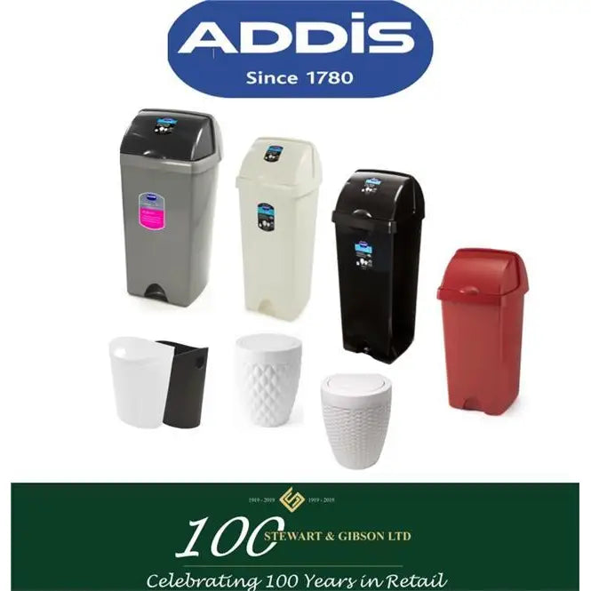 Addis Cotton Mop Metallic / Graphite With FREE Refill -