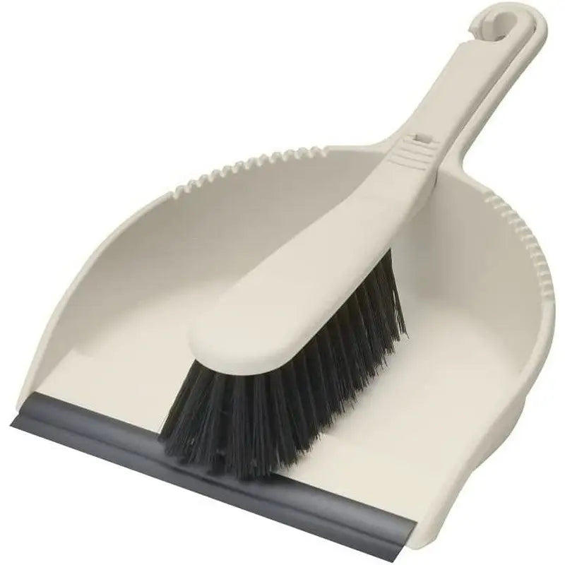 Addis Dustpan And Brush Set Linen - Soft - Cleaning Products