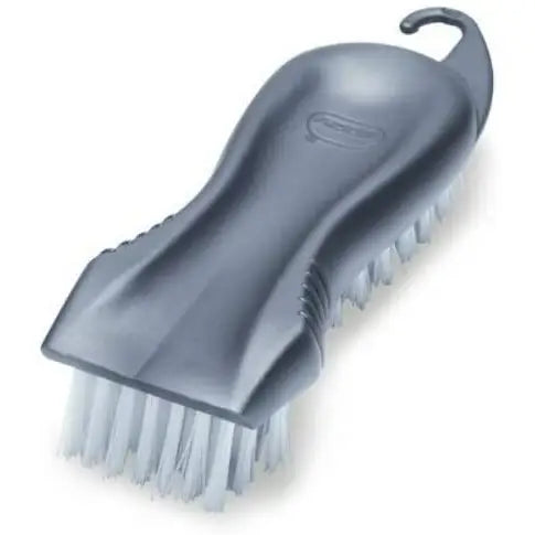 Addis Everyday Stiff Floor Scrub With Scrapper - Metallic