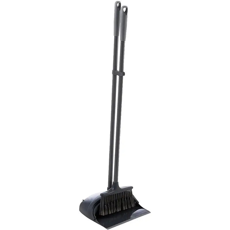 Addis Folding Long Handle Dustpan Metallic / Graphite Grey Stewart