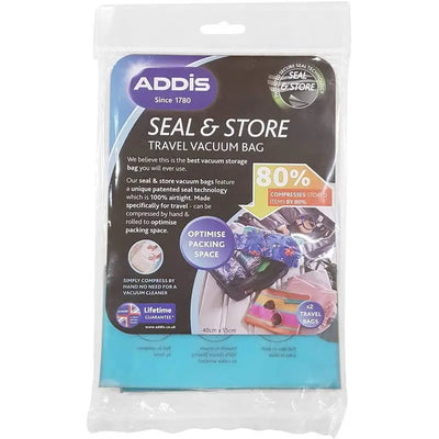 Addis Home Vacuum Storage Bags 100% Air Tight Seal - Various