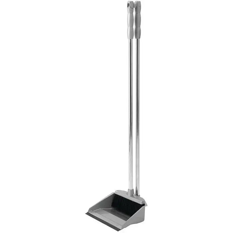 Addis Long Handle Dustpan - Metallic Grey - Cleaning