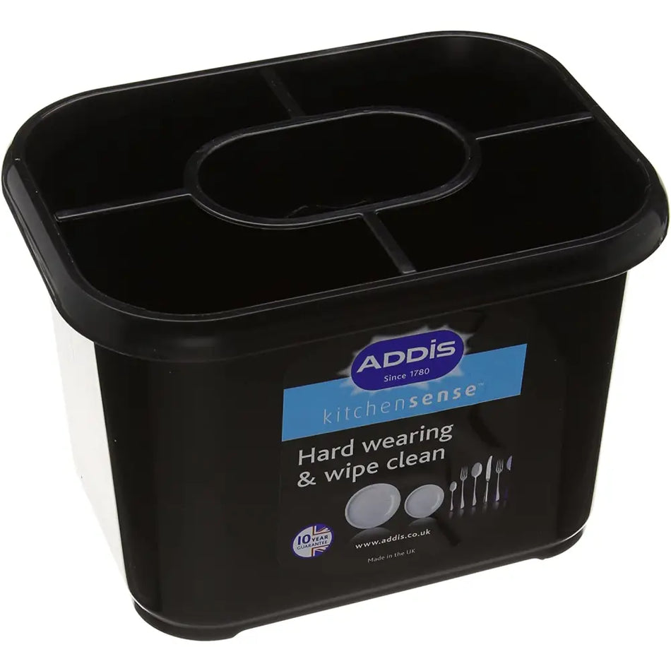 Addis Plastic Kitchen Cutlery Drainer Holder - Assorted