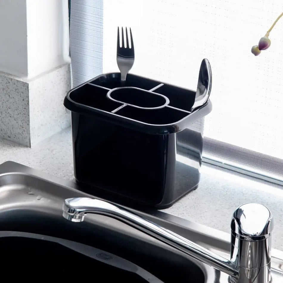 Addis Plastic Kitchen Cutlery Drainer Holder - Assorted