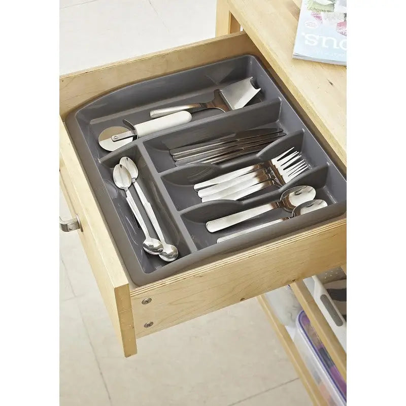 Addis Plastic Kitchen Cutlery Drawer Organiser