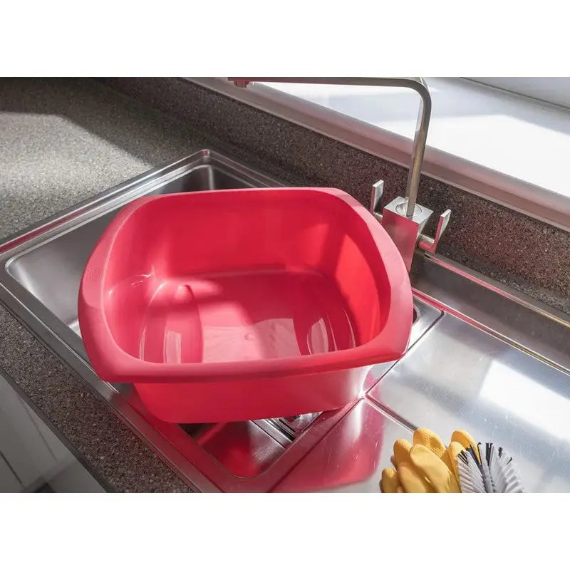 Addis Rectangular Bowl 9.5 Litres - Pomegranate