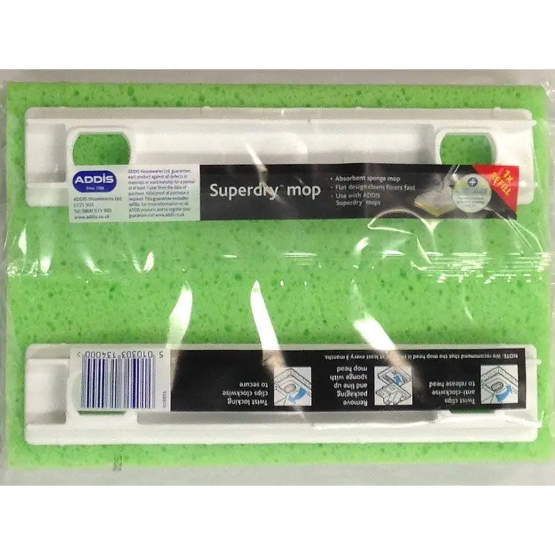 Addis Superdry Mop Refill - Blue - Cleaning Products