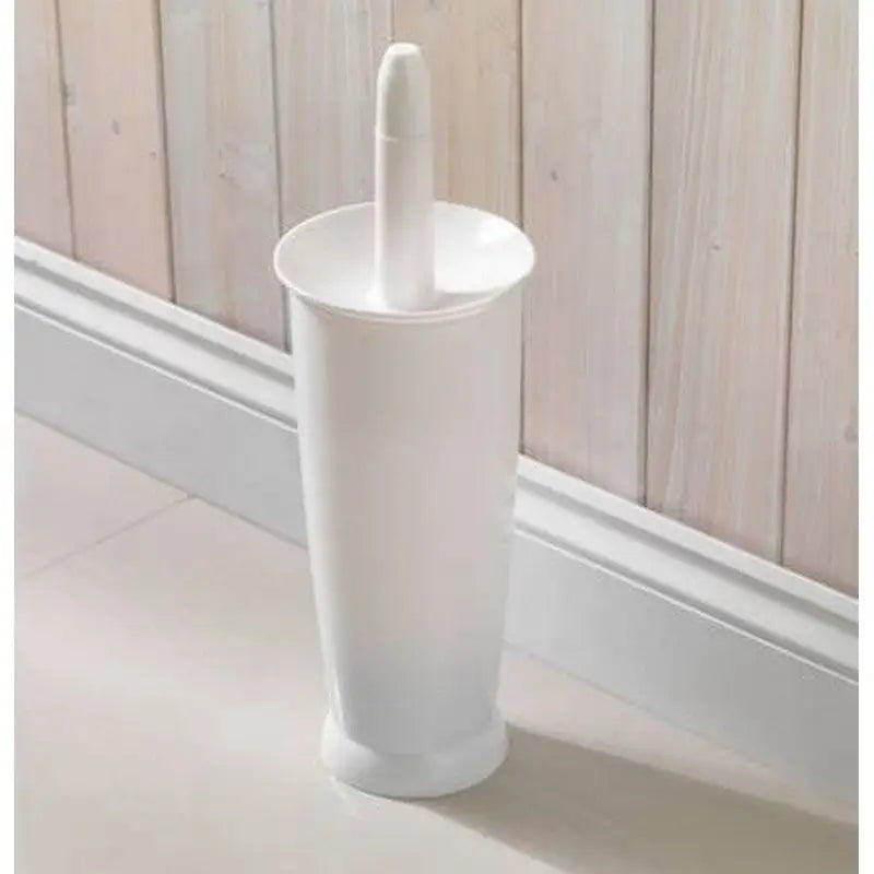 Addis Toilet Brush & Holder Closed Set White - Homeware