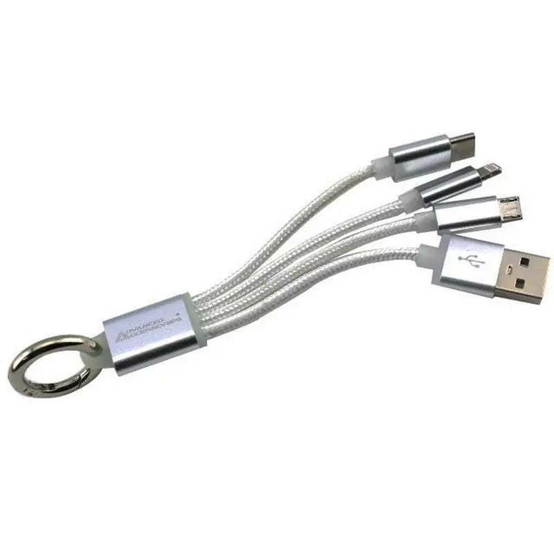 Advanced Accessories Charge-It 3 In 1 C Type Phone Charger -