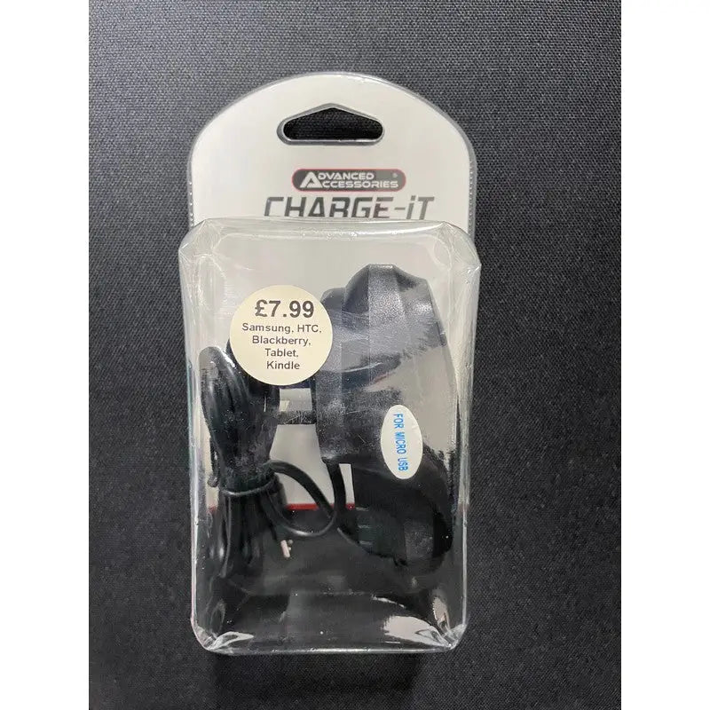 Advanced Accessories Charge-It Single Mains Plug Charger For