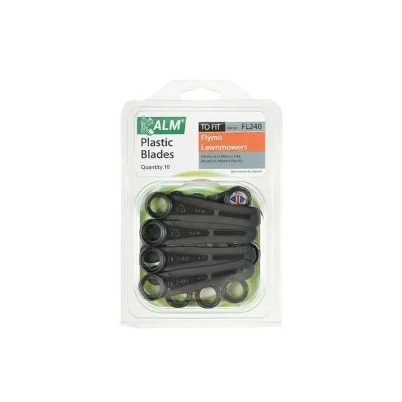 ALM 10 Plastic Blades For Flymo Part No. FL240 - Plastic