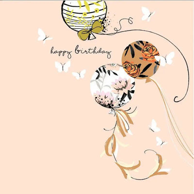 Alma Rose Alma’s Birthday Baloons Card - Greeting Card