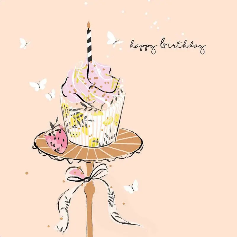 Alma Rose Cupcake For Alma Card - Cards