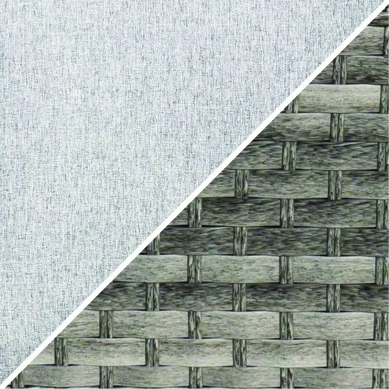 Amalfi 4 Seat Round Garden Set - Dark Grey - Garden