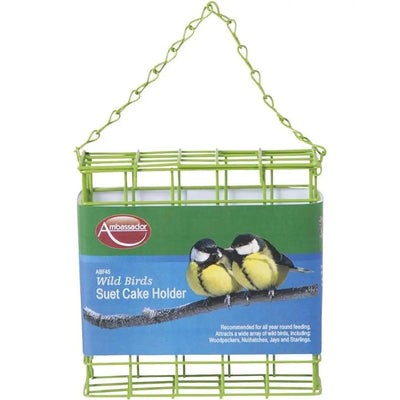 Ambassador Wild Birds Suet Cake Holder - Bird Care