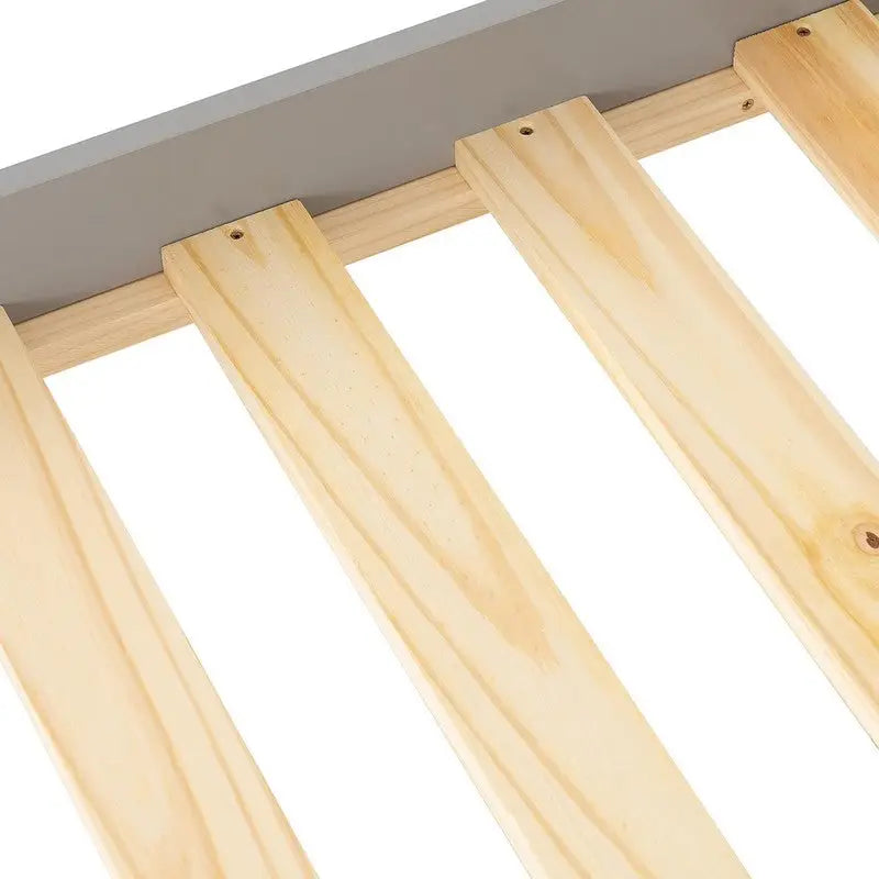 Amber Wooden Bed Frame - White & Grey Available - 3ft