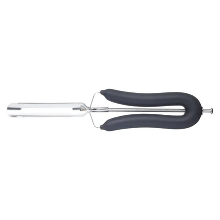 Amco Stainless Steel Black Peeler - Kitchenware