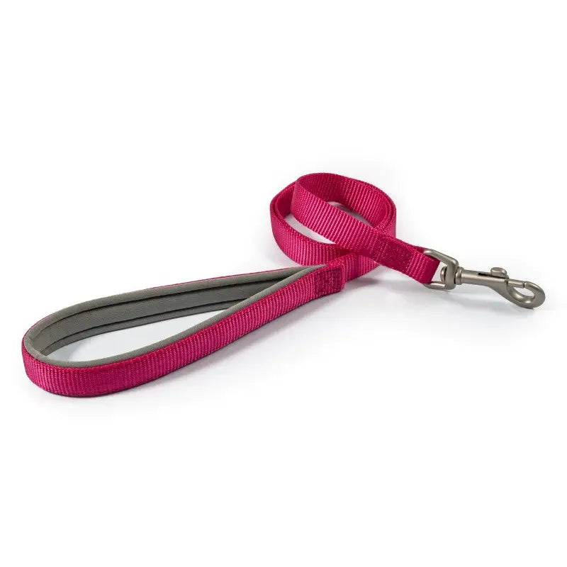 Ancol Viva Padded Snap Lead 100x1.9cm Pink - Pet Supplies