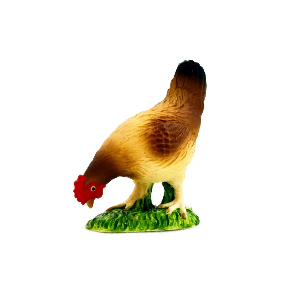 Animal Planet Hen Eating - Toys >> Figures & Playsets