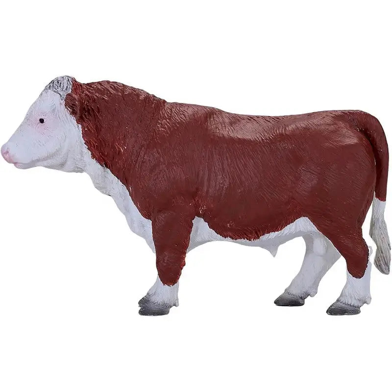 Animal Planet Hereford Bull Toy Animal - 13x4x8cm - Toys >>