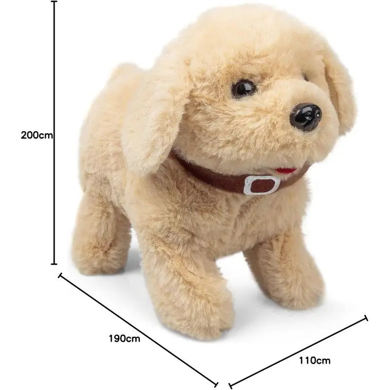Animigos Flipping Puppy Labrador Dog Tan - Toys
