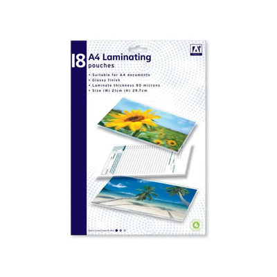 Anker A4 Laminating Pouches 80 Microns 21x29.7cm
