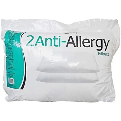 Anti Allergy Pillow Twin Pack 46 x 72cm - Beds and