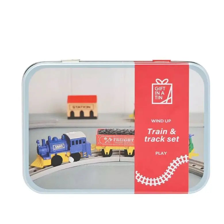 Apples To Pears Gift In A Tin Wind Up Train Set - Toys