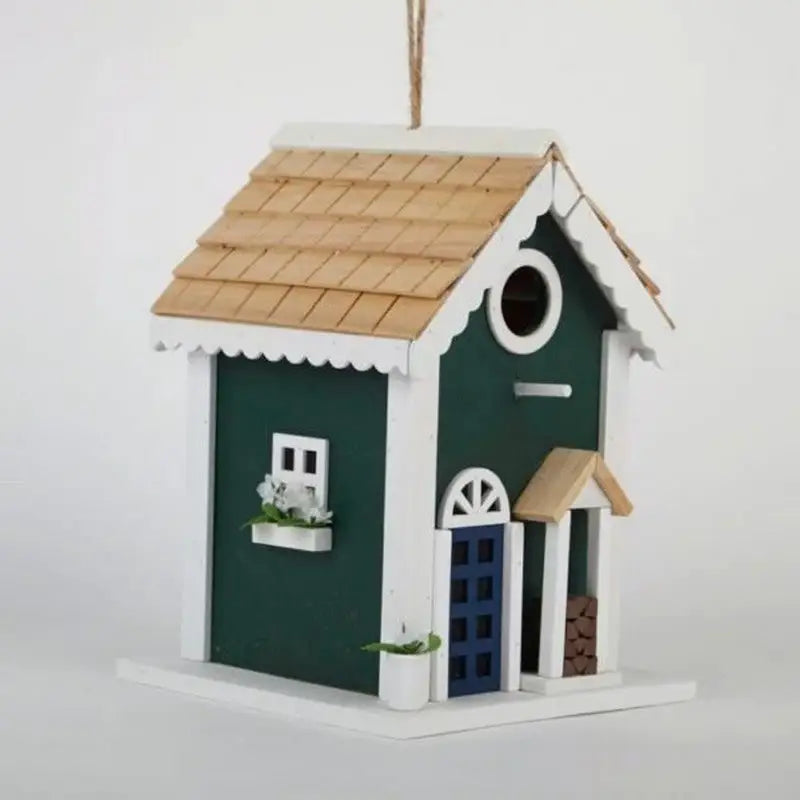 Arboria Wooden Bird Nest Box House - 3 Assorted Designs -
