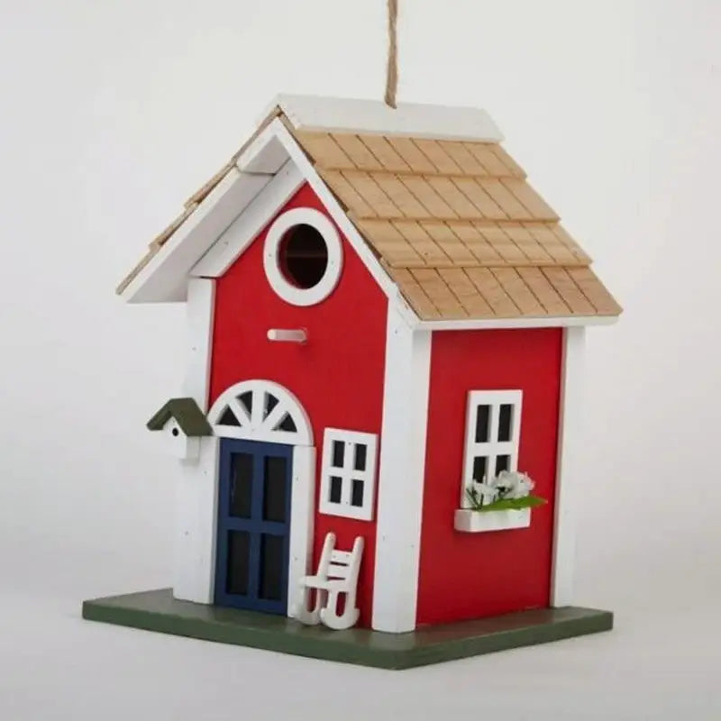 Arboria Wooden Bird Nest Box House - 3 Assorted Designs -
