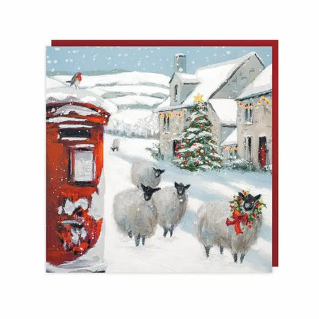 Art Beat Christmas Greeting Cards - 6 Pack - Assorted