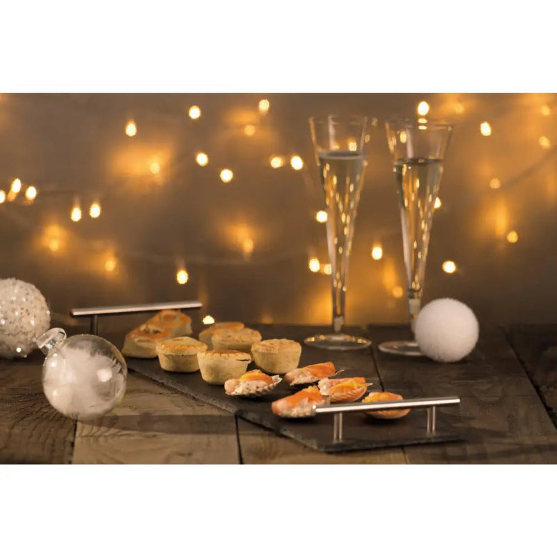 Artesa Serving Platter Slate 60x15cm - Silver OR Copper