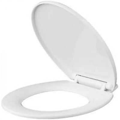 Ashley Softclose Plastic Toilet Seat - White - Homeware >>
