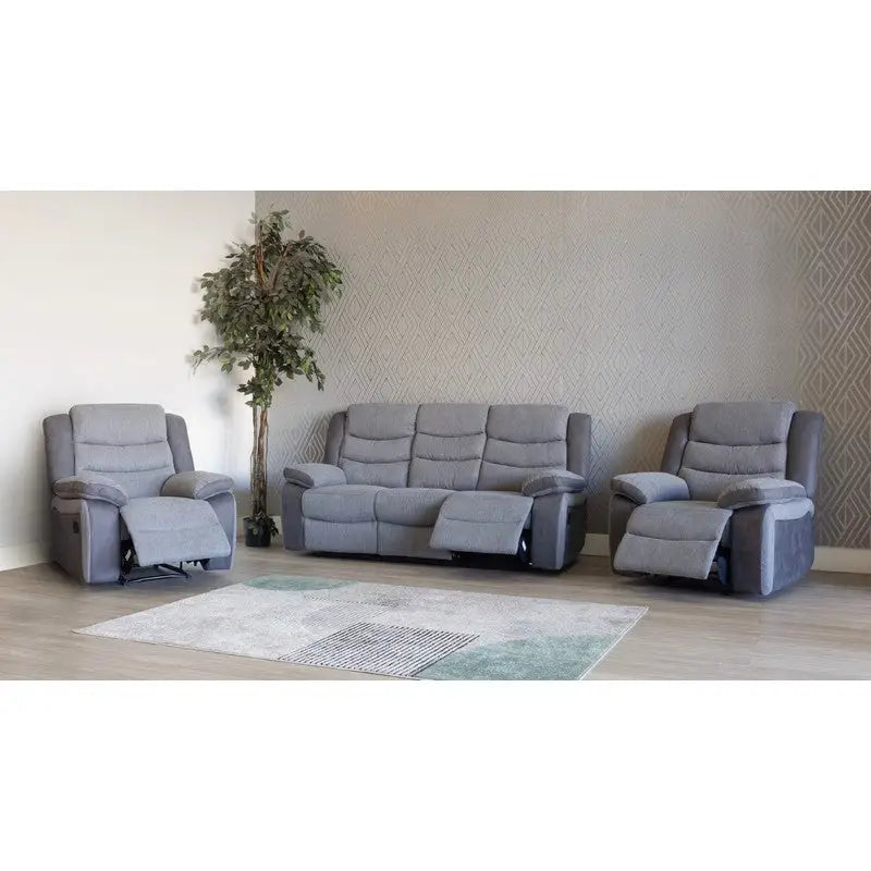 Astra Reclining Sofa With Drop Down Centre - 3 + 1 + 1